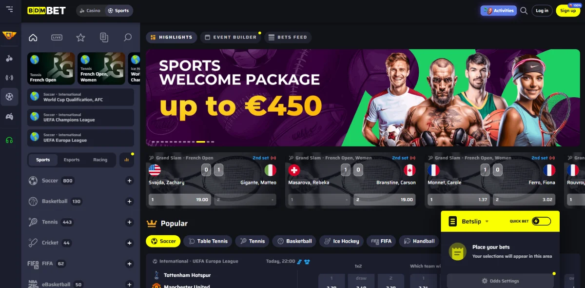 siti scommesse non AAMS - BDMbet